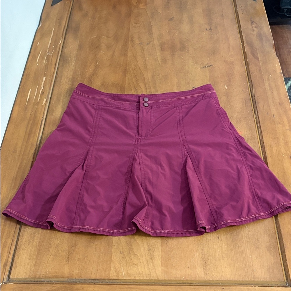 Title Nine Plum Skort Size 8